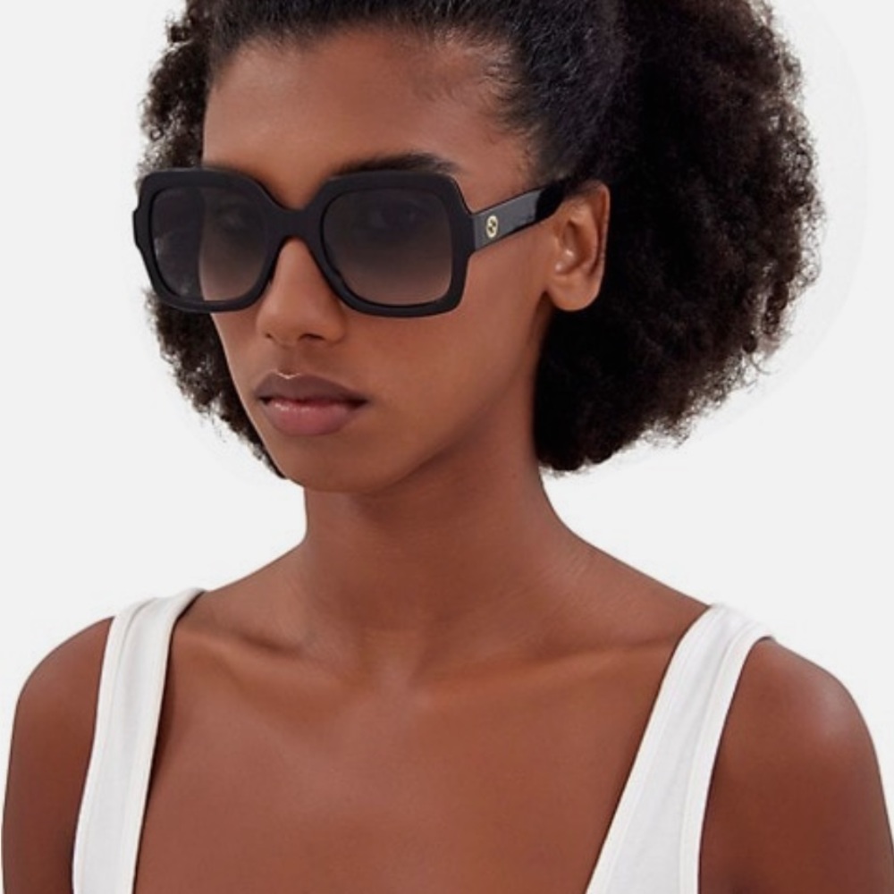 NWT GUCCI SQUARE 54MM SUNGLASSES